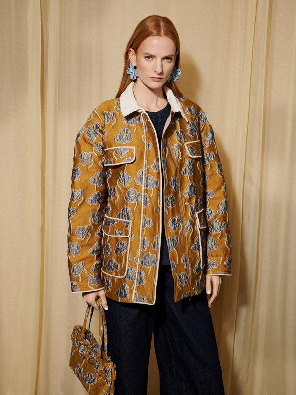 sister jane DREAM Honey Jacquard Padded Jacket