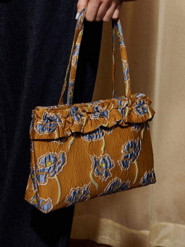 Sister Jane DREAM Honey Jacquard Ruffle Bag