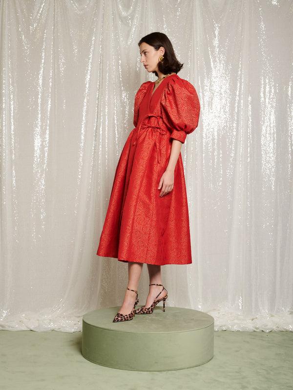 Sister Jane DREAM La Dolce Vita Wrap Midi Dress