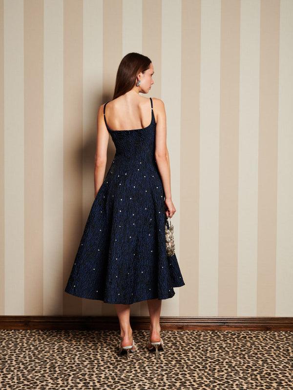 Sister Jane DREAM Maison Gem Jacquard Midi Dress