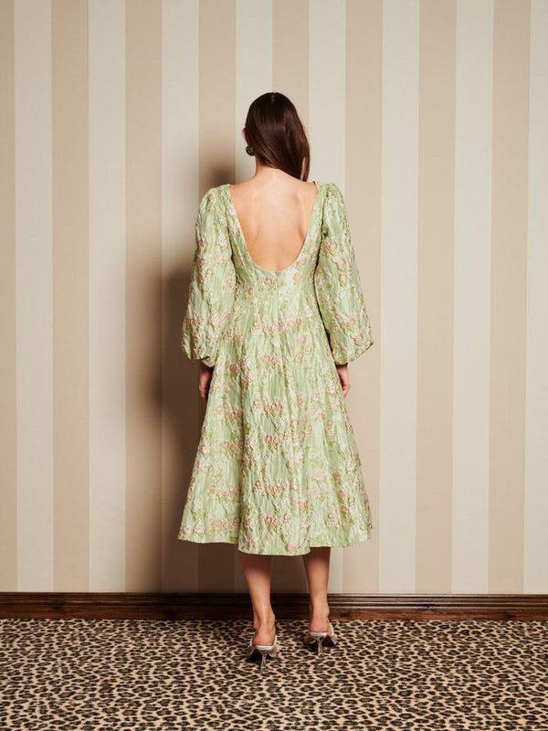 Sister Jane DREAM Marble Jacquard Midi Dress