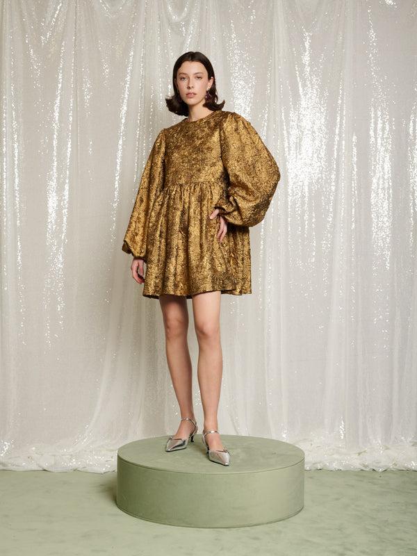 Sister Jane DREAM Masquerade Jacquard Mini Dress