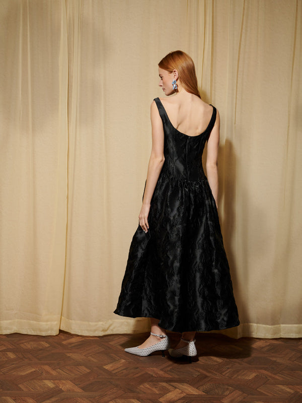 Sister Jane DREAM Optimist's Jacquard Maxi Dress