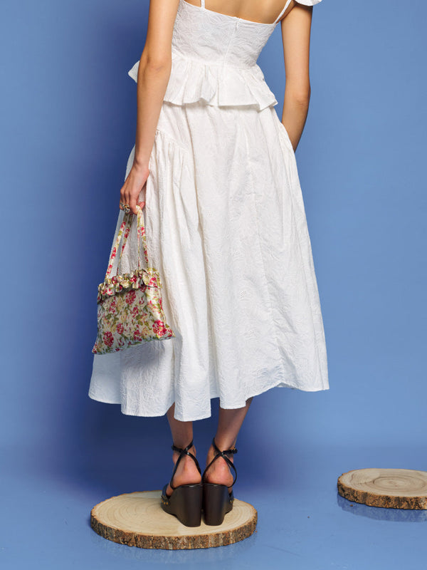 Sister Jane DREAM Pines Embroidered Midi Skirt