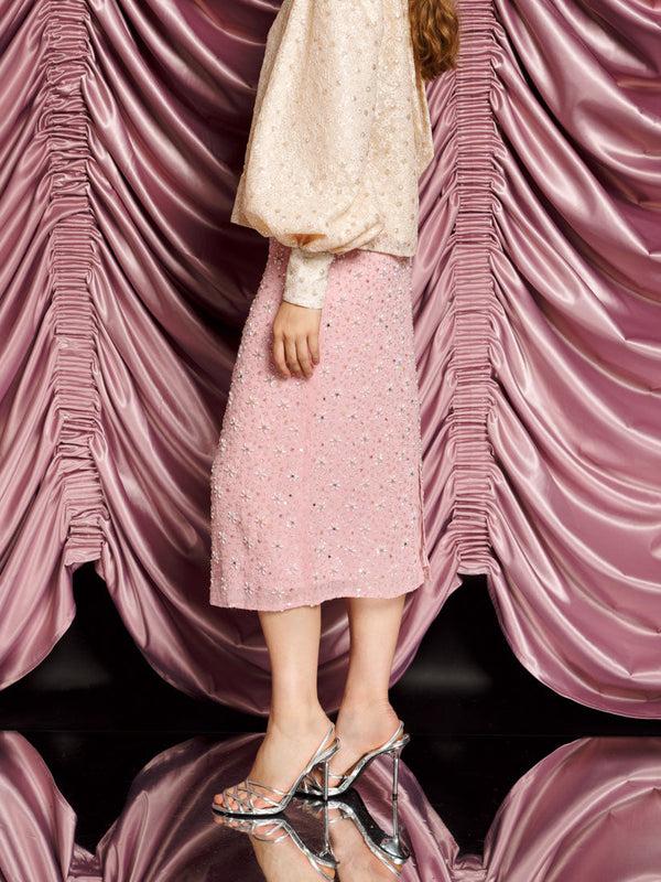 Sister Jane DREAM Pink Parade Embellished Skirt