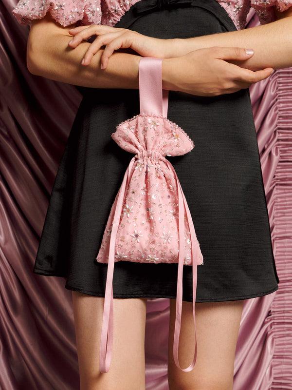 sister jane DREAM Pink Parade Pouch Bag