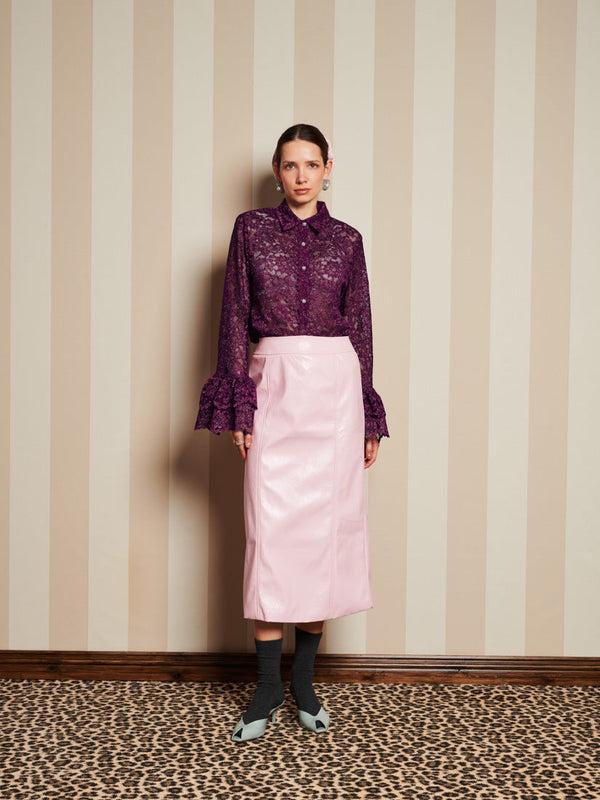 Sister Jane DREAM Quill Lace Ruffle Blouse