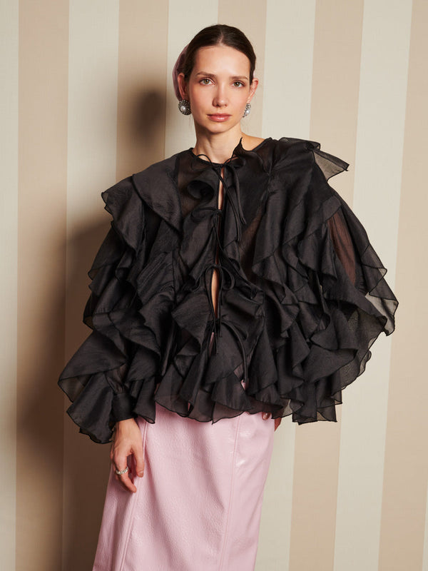 sister jane DREAM Romance Ties Blouse