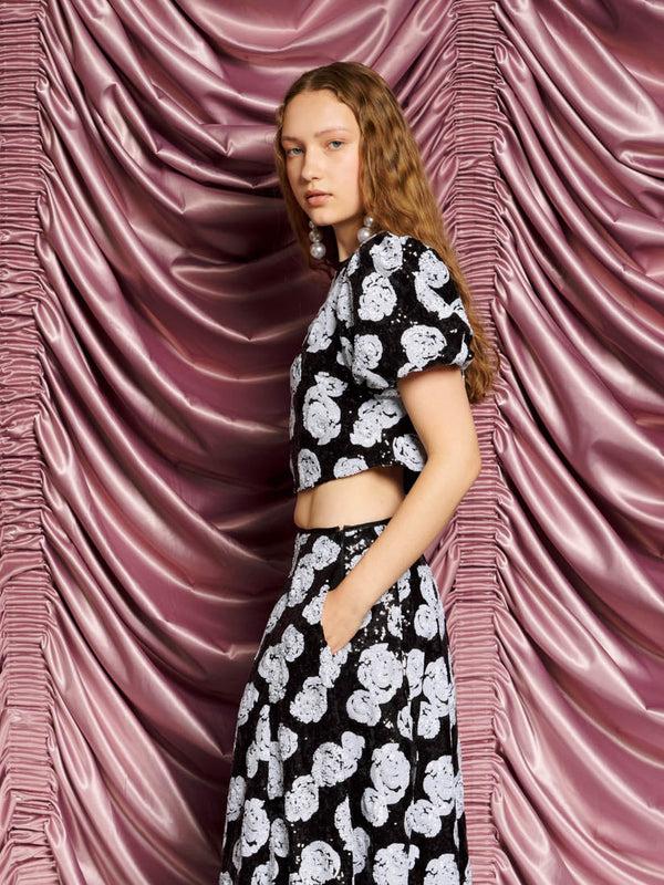 Sister Jane DREAM Roxie Rose Sequin Top