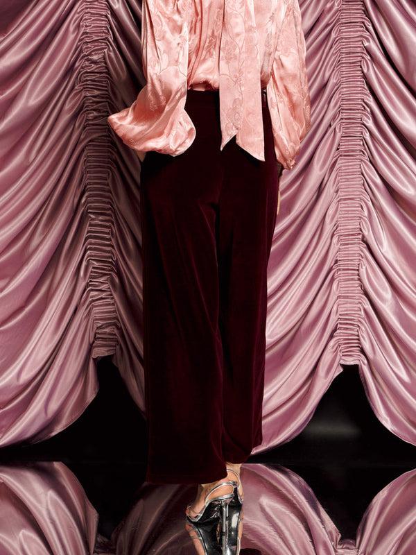 Sister Jane DREAM Satine Velvet Trousers