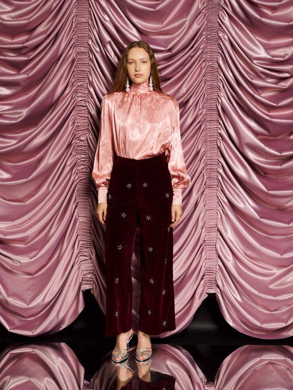 Sister Jane DREAM Satine Velvet Trousers