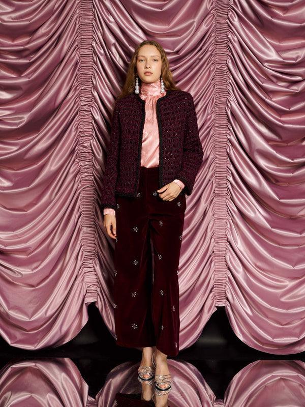 Sister Jane DREAM Satine Velvet Tweed Jacket