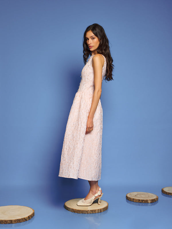 Sister Jane DREAM Sun Soaked Jacquard Midi Dress