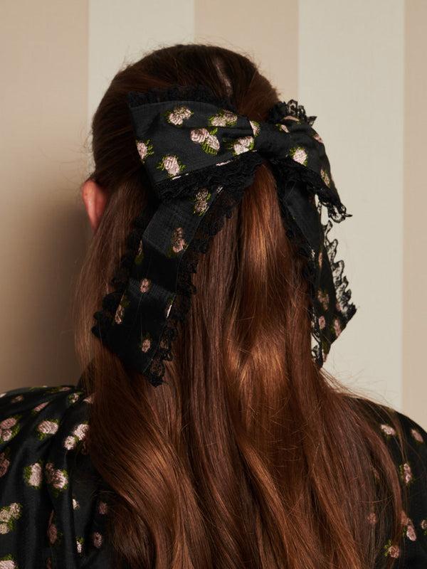 sister jane DREAM Tea Rose Hair Bow