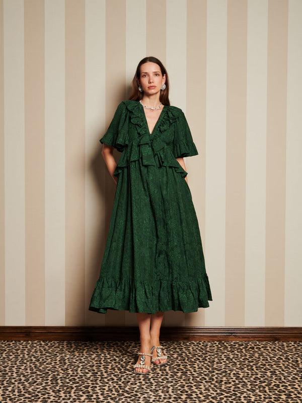 Sister Jane DREAM Vanity Jacquard Maxi Dress