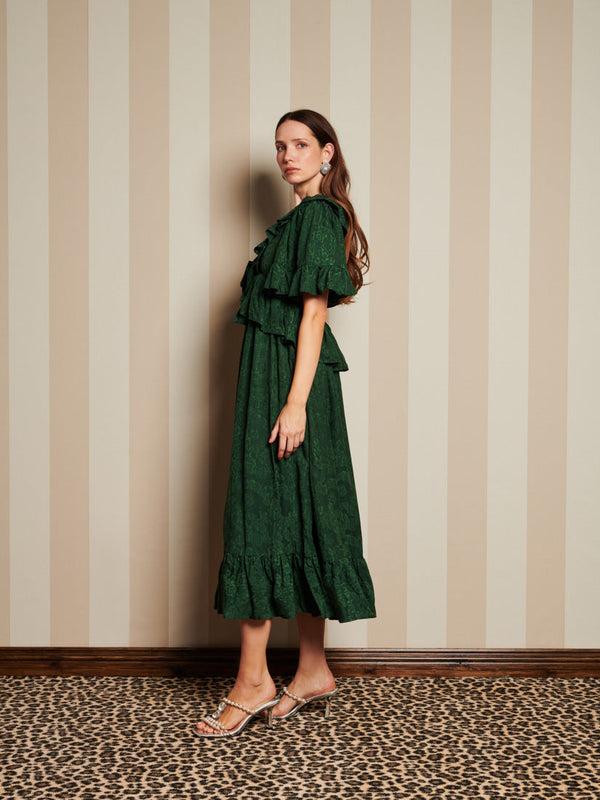 Sister Jane DREAM Vanity Jacquard Maxi Dress