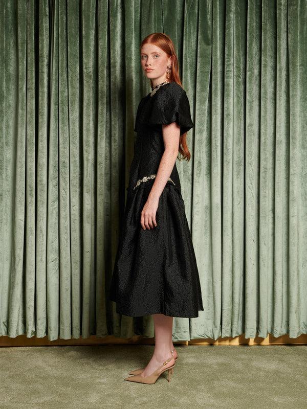 Sister Jane DREAM Viola Jacquard Midi Dress