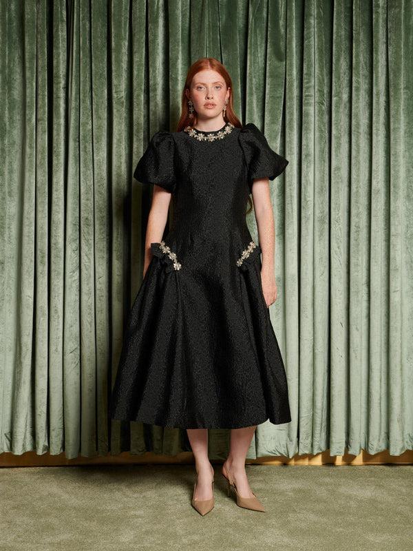 Sister Jane DREAM Viola Jacquard Midi Dress