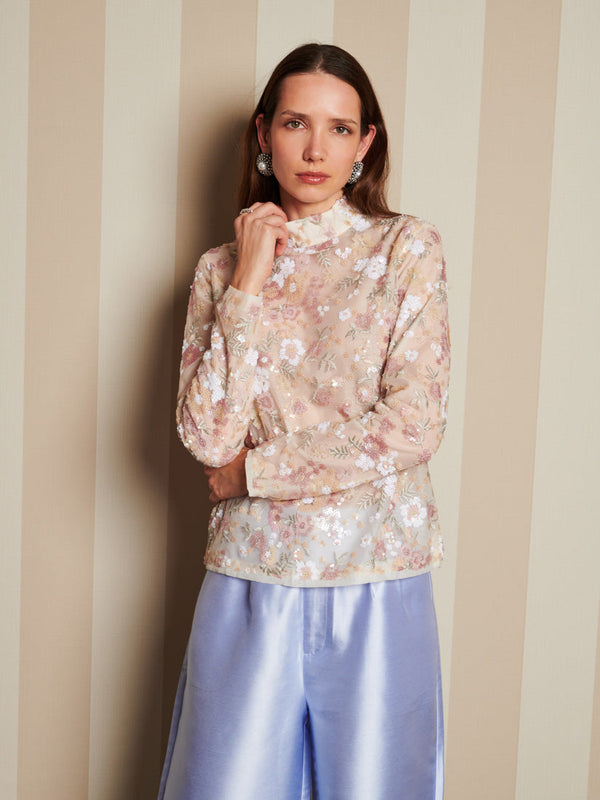 sister jane DREAM Wallpaper Sequin Top