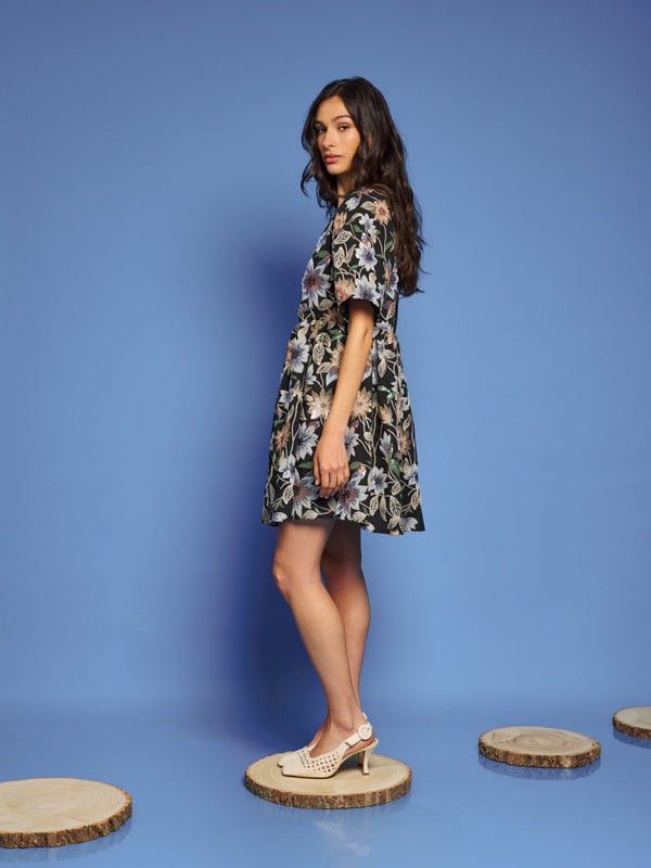 Sister Jane DREAM Woodland Embroidered Mini Dress