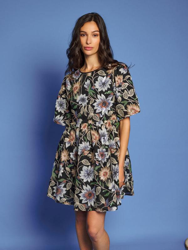 sister jane DREAM Woodland Embroidered Mini Dress