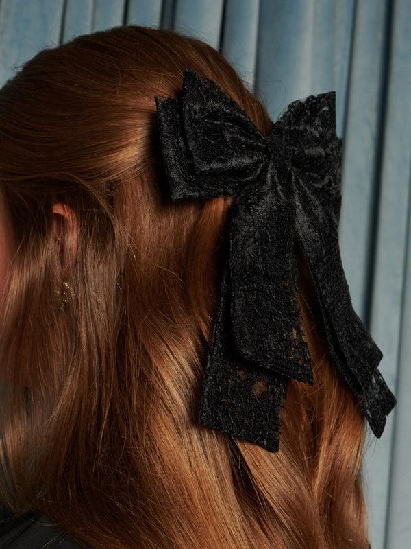 Sister Jane Eclipse Lace Hair Bow