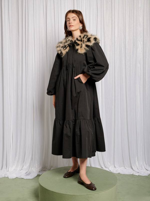 sister jane Eleanor Removable Collar Maxi Dress