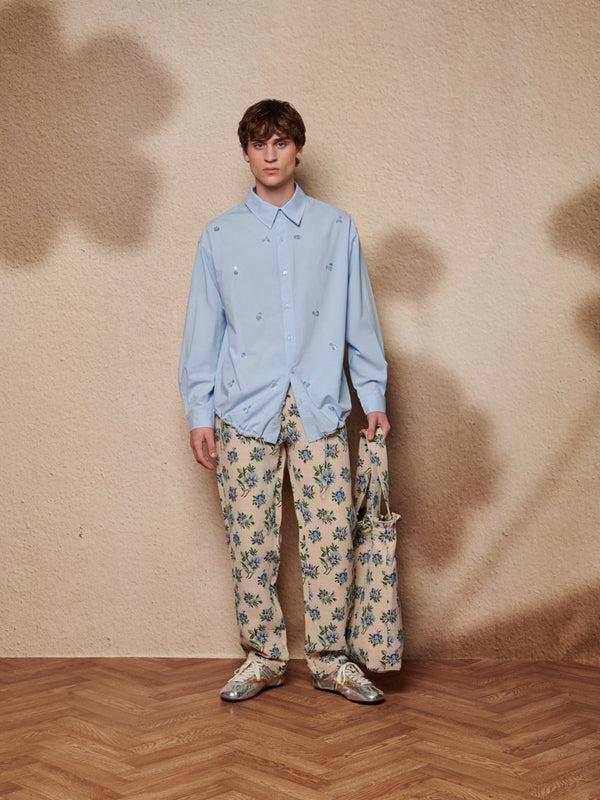 Sister Jane Ellis Embellished Drawstring Shirt