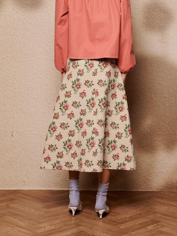 Sister Jane Ember Tapestry Midi Skirt