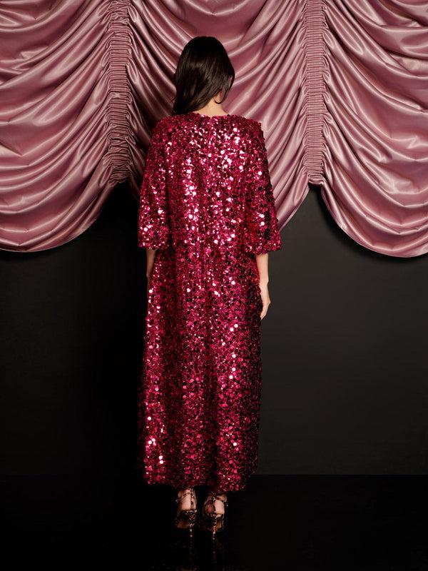 Sister Jane Empire Sequin Midi Dress