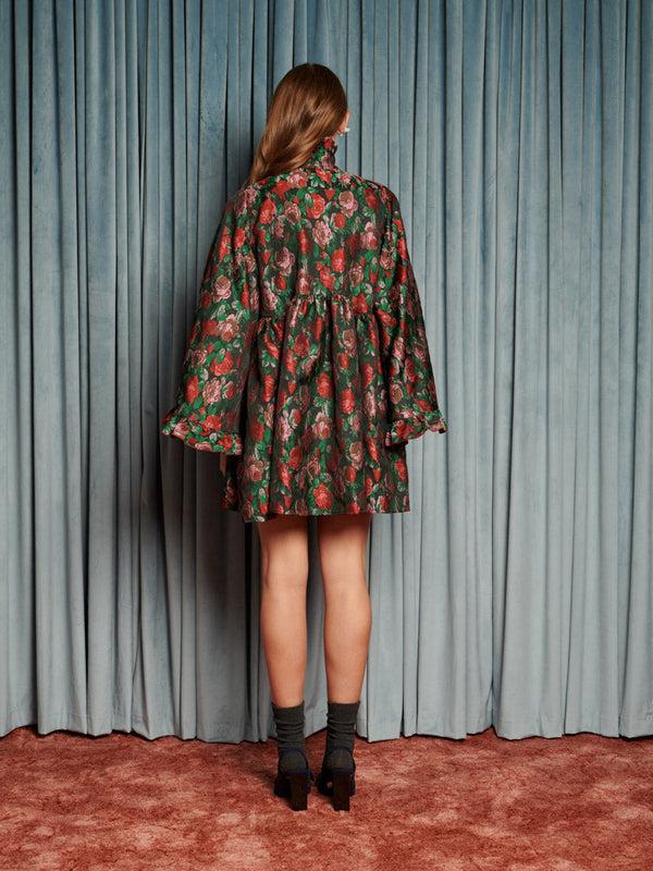 Sister Jane Fantasy Jacquard Mini Dress