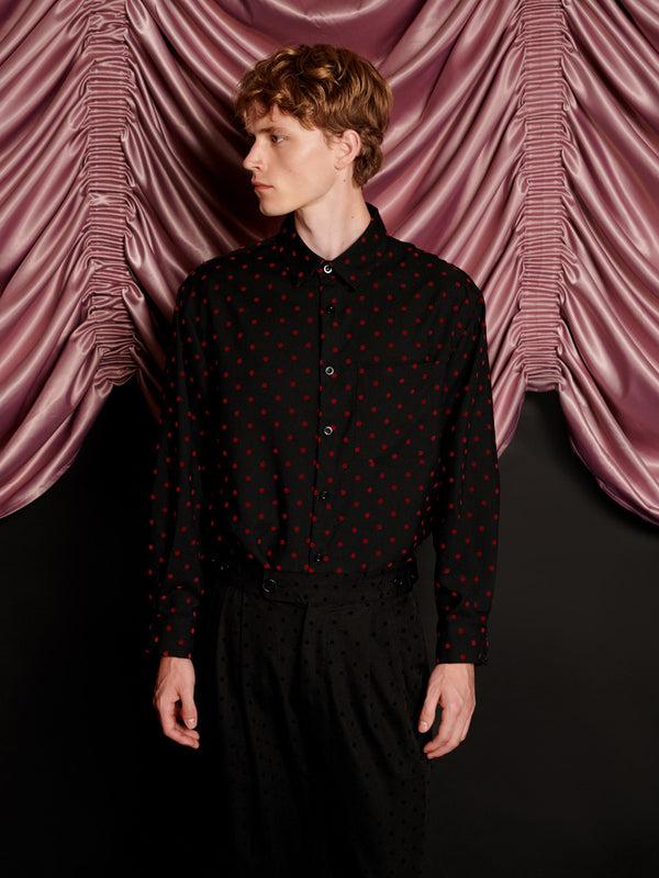 sister jane Frankie Polka Dot Shirt