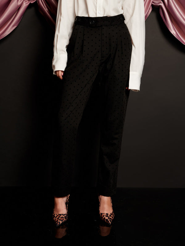 Sister Jane Frankie Polka Dot Tailored Trousers
