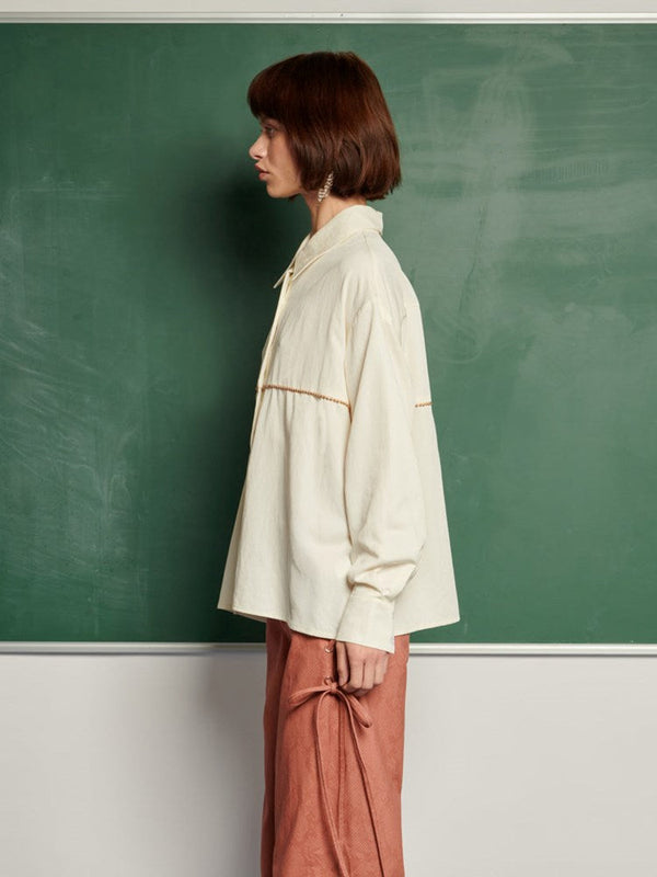 Sister Jane Ghospell Angela Trim Shirt