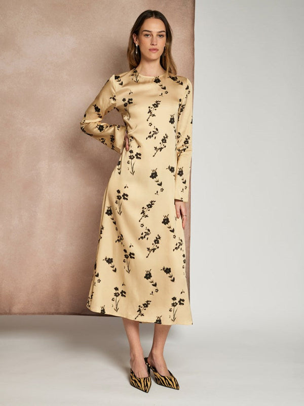 sister jane Ghospell Arina Floral Midi Dress