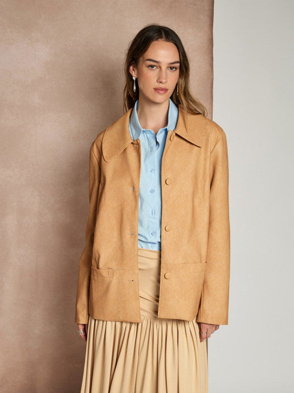 sister jane Ghospell Camila Faux Leather Jacket