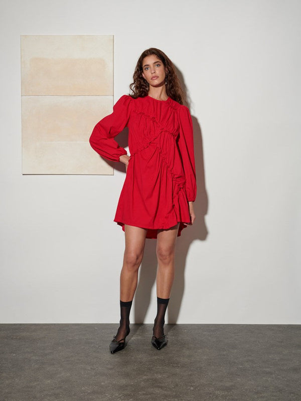 Sister Jane Ghospell Caro Asymmetric Mini Dress