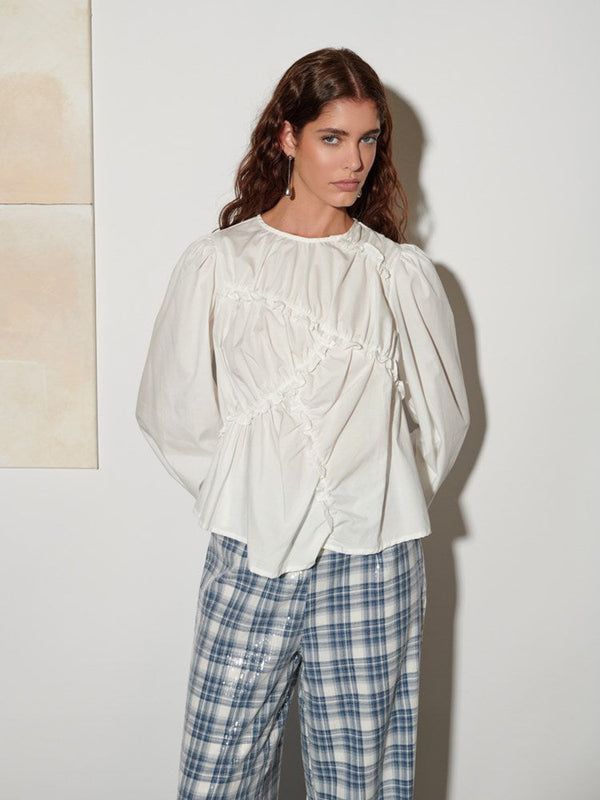 sister jane Ghospell Caro Asymmetric Top