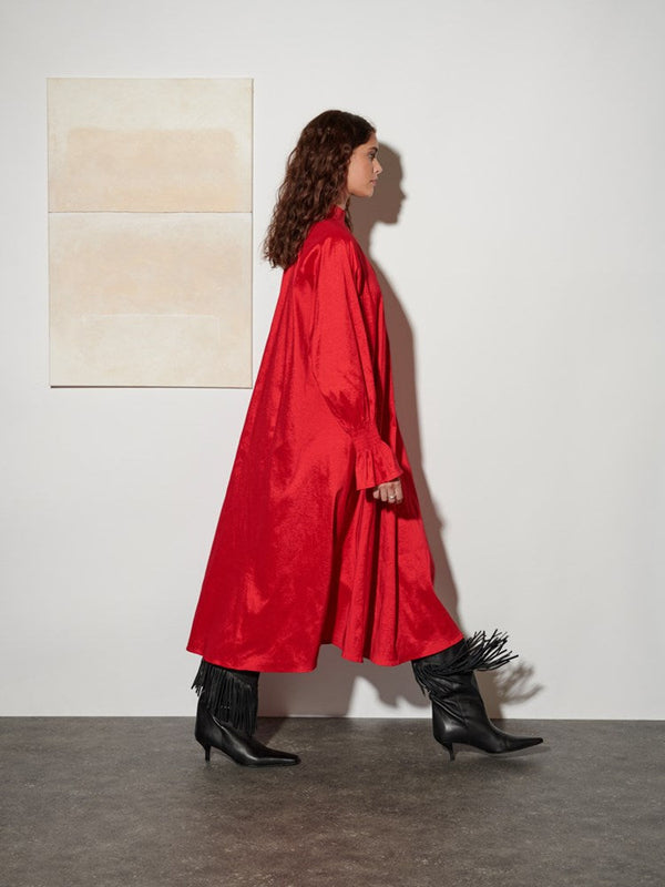 Sister Jane Ghospell Clarissa Taffeta Midi Dress