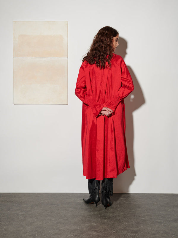 Sister Jane Ghospell Clarissa Taffeta Midi Dress