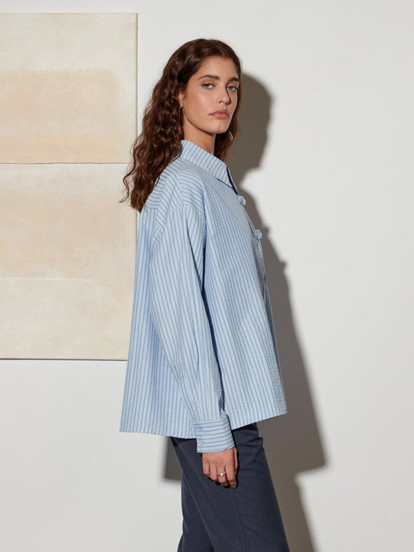 Sister Jane Ghospell Didion Striped Shirt