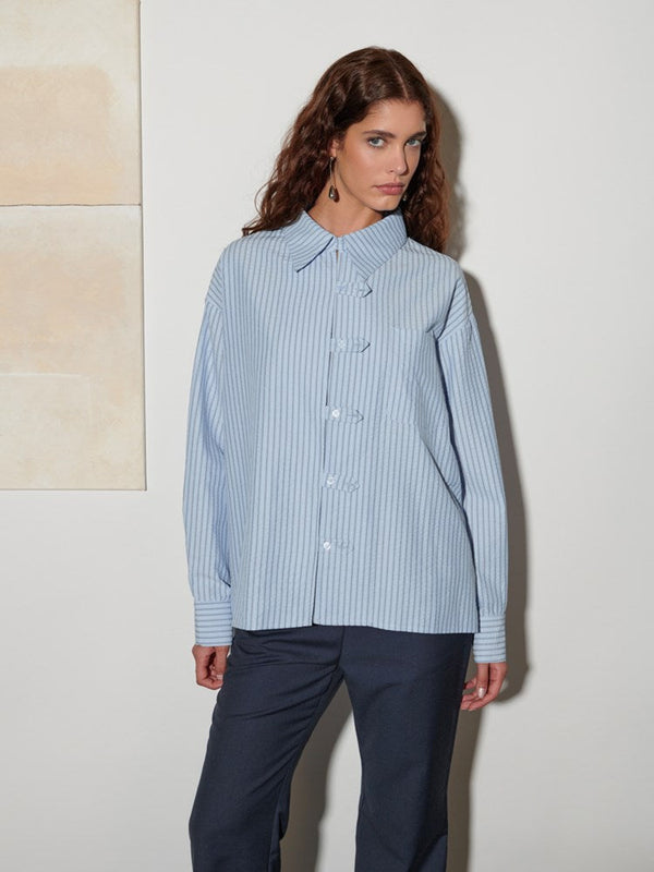 sister jane Ghospell Didion Striped Shirt