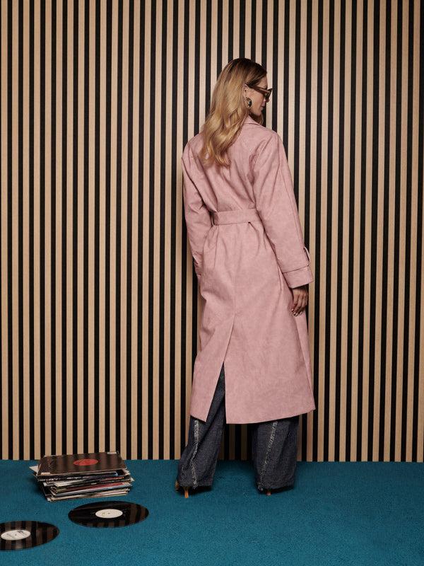 Sister Jane Ghospell Dusty PU Trench Coat