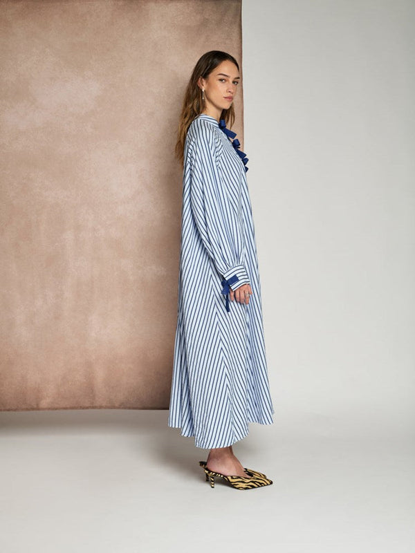 Sister Jane Ghospell Fifer Striped Midi Dress