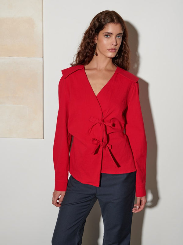 sister jane Ghospell Julie Wrap Top