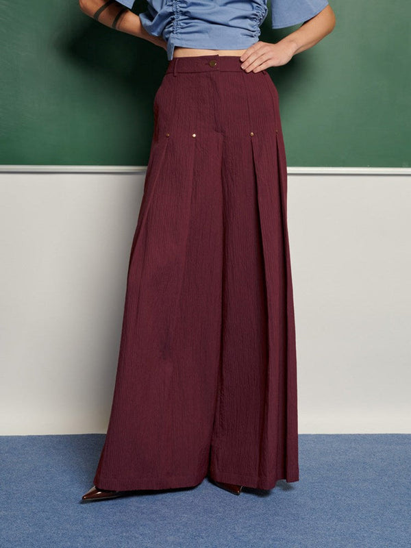 sister jane Ghospell Kiraz Pleated Trousers