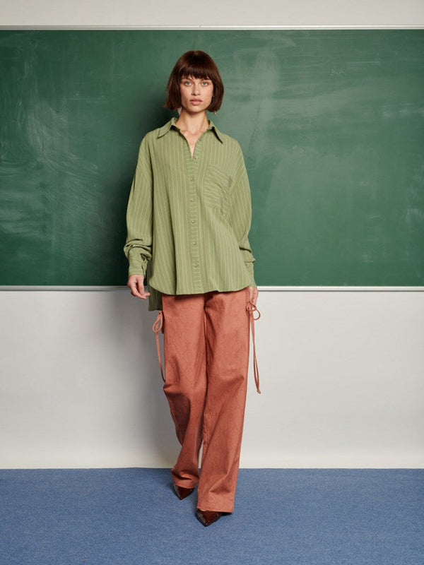 Sister Jane Ghospell Koa Striped Shirt