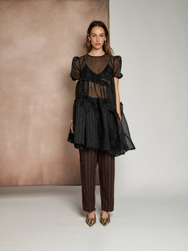 Sister Jane Ghospell Lennie Sheer Mini Dress