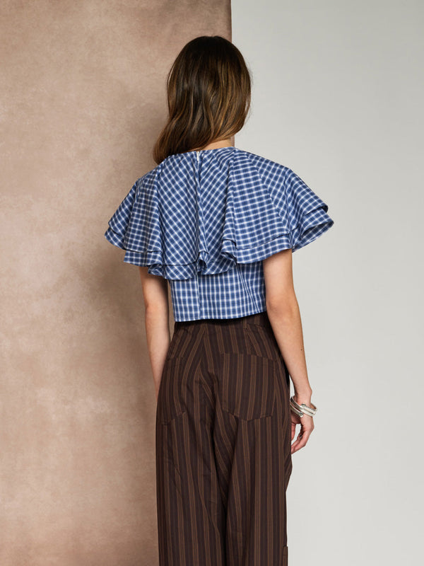 Sister Jane Ghospell Marissa Check Top