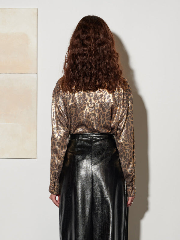 Sister Jane Ghospell Pamela Leopard Shirt